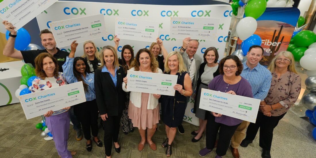 Cox Charities Awards $100,000 Grant to Support Paws for Youth’s Pet Therapy Programs for Local Youth